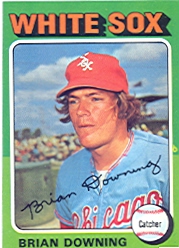 1975 Topps Mini Baseball Cards      422     Brian Downing